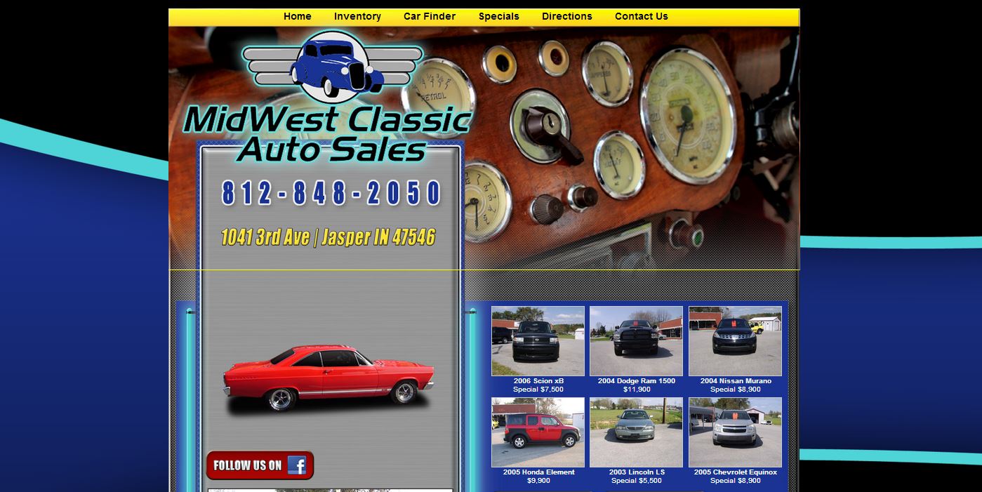 Midwest Classic Auto Sales Selects Carsforsale.com® to Develop Dealer